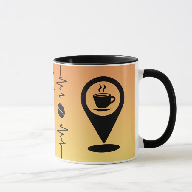 Caneca Para Me Fazer Feliz Mug - Design De Pulso Engraçad (Direita)