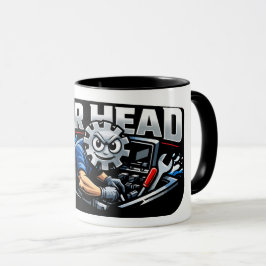 Caneca para Mecânicos Apaixonados por Motores