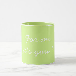 Caneca Para Mim É Você Luz Verde do Dia dos Namorados