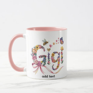 Caneca para Nana, Mimi, Gigi, Vovó, Nonna, Vovó,