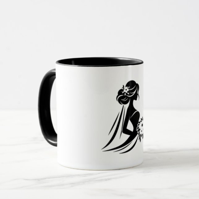 Caneca para Noiva (Frente Esquerda)