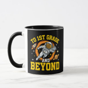 Caneca para o 1º ano e além Aluno Astronauta