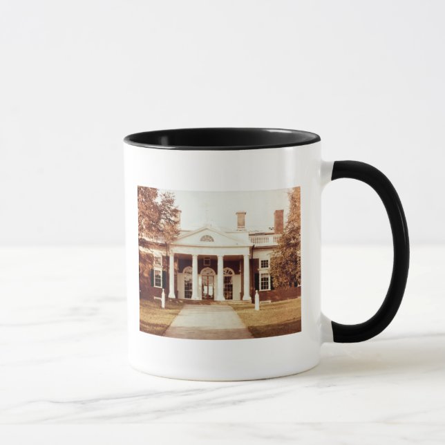 Caneca Para o leste parte dianteira de Monticello (Direita)