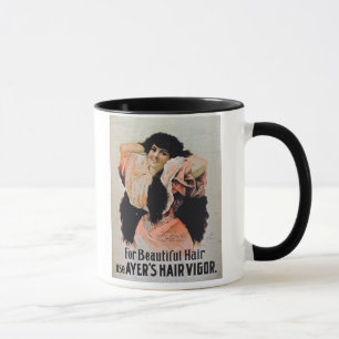 Caneca "Para o vigor do cabelo de Ayer bonito do uso do