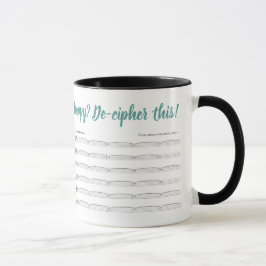 Caneca para os organistas que deiam cifras
