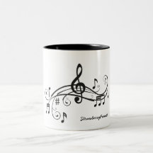 Caneca para pianistas