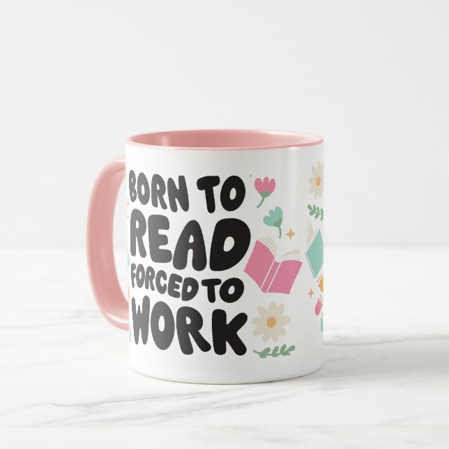 Caneca Para Quem Ama Ler (Frente Esquerda)