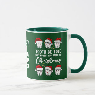 Caneca PARA SER DITO DOUTRINA DE NATAL DA FIOS DENTAL Per