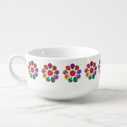 Caneca Para Sopa Flor de Pele de Açúcar