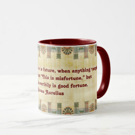 Caneca para Stoics/vermelho