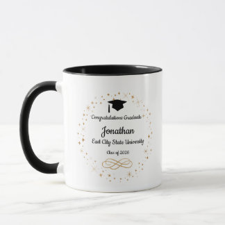 Caneca Parabéns Graduado! Café de Conclusão