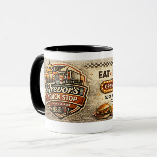 Caneca Parada de Caminhões do Trevor