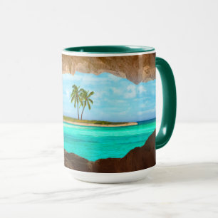 Caneca Paraíso no caribe