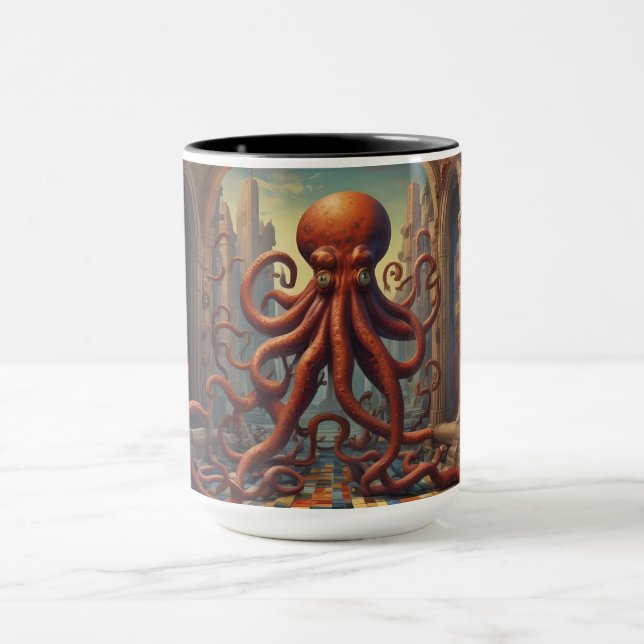 Caneca Paraíso Perdido de Cthulhu (Centro)