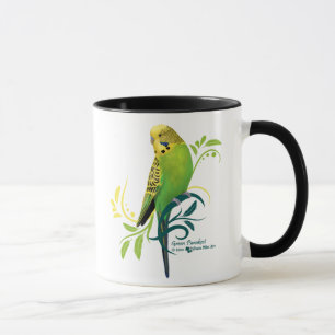 Caneca Parakeet verde