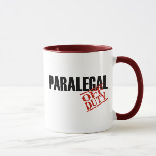 Caneca Paralegal fora de serviço