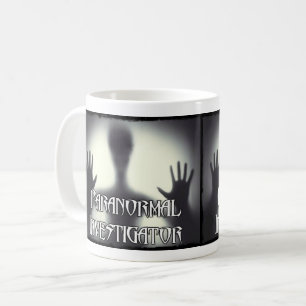 Caneca Paranormal do fantasma do investigador