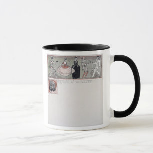Caneca "Parfois IL m'arrive" (tinta e w/c no papel)