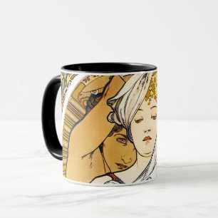 Caneca Paris 1900, Alphonse Mucha