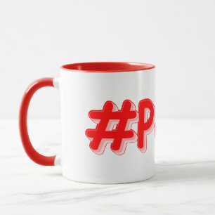 Caneca "#Paris" Design. Comprar Agora