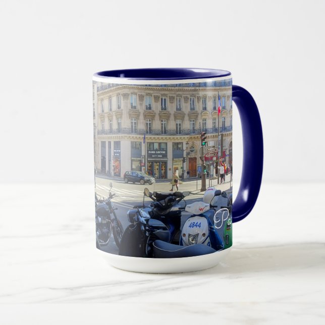 Caneca Paris, France Mug (Frente Esquerda)