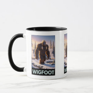Caneca Paródia do Pé-Grande Engraçado