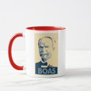 Caneca Paródia política do poster de Franz Boas