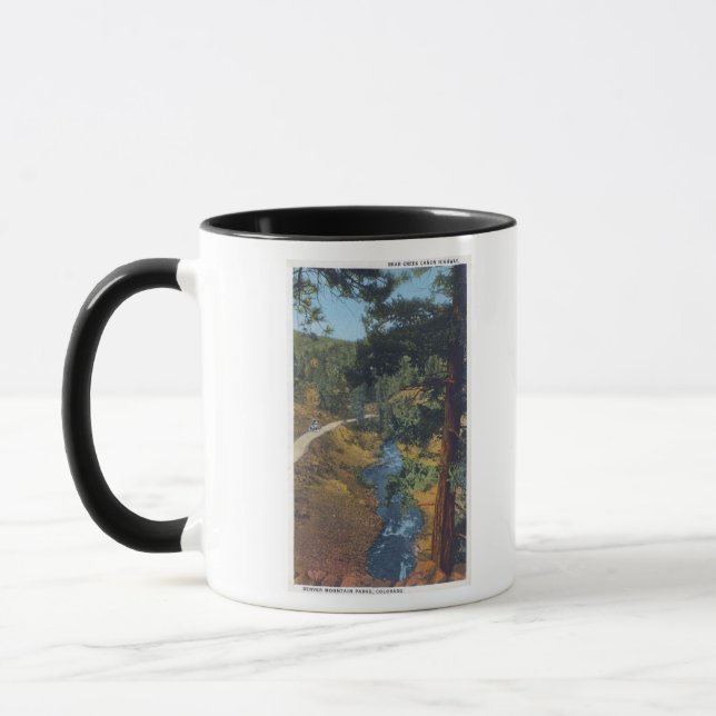 Caneca Parque de Denver Mountain, CO - Urso Creek Canyon (Esquerda)