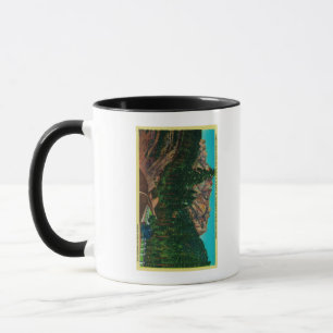 Caneca Parque Estadual Castle Crags dos EUA 99