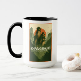 Caneca Parque Florestal Nacional Zhangjiajie