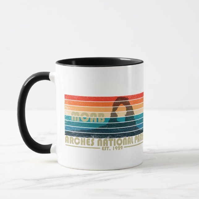 Caneca Parque Nacional Arches Vintage Moab Utah (Esquerda)