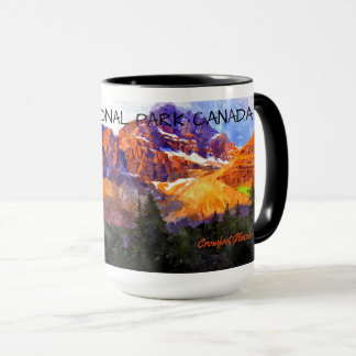 Caneca Parque Nacional Banff Canadá Geleira Crowfoot Can