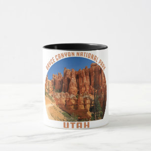 Caneca Parque Nacional Bryce Canyon hoodoos utah vintage