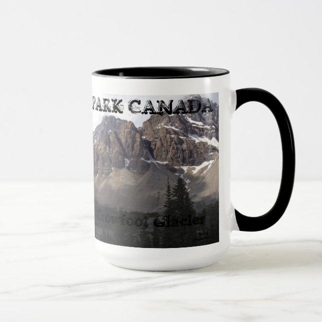 Caneca Parque nacional de Banff - geleira da aranha (Direita)