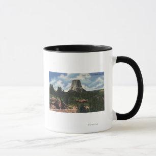 Caneca Parque nacional de Teton, WY - a torre do diabo