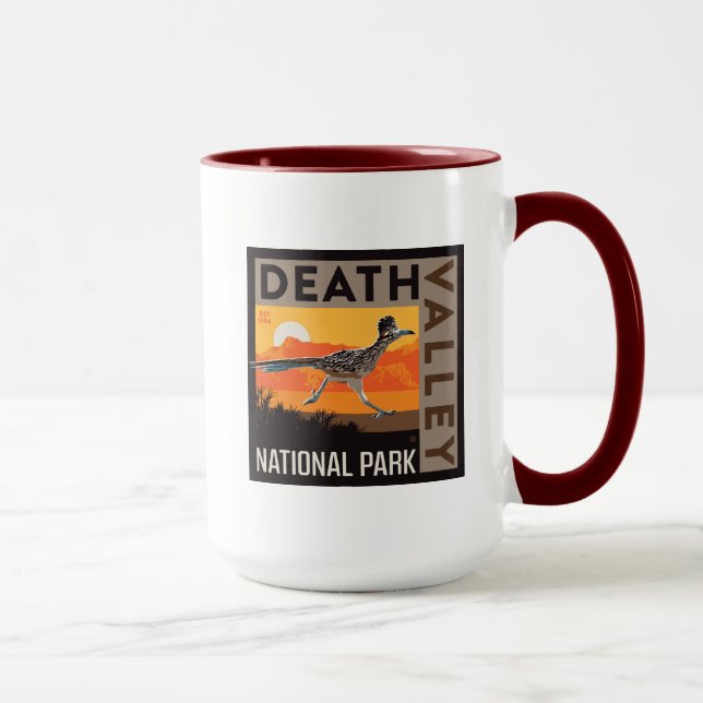 Caneca Parque Nacional do Vale da Morte | Roadrunner (Direita)