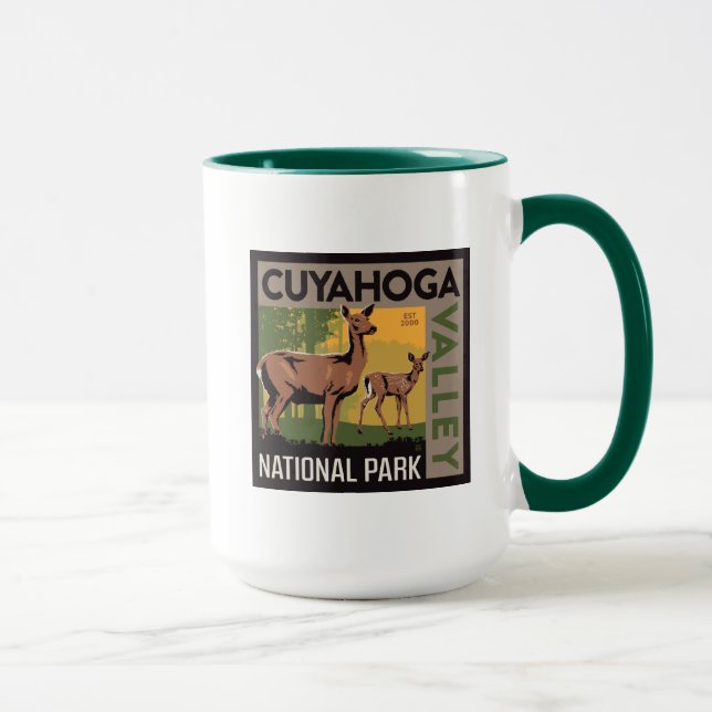 Caneca Parque Nacional do Vale do Cuyahoga | Ohio (Direita)