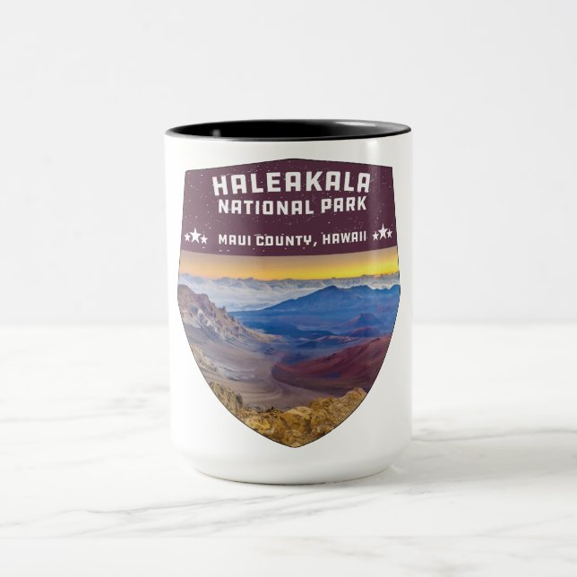 Caneca Parque Nacional Haleakala Havaí Volcano Souvenir (Centro)