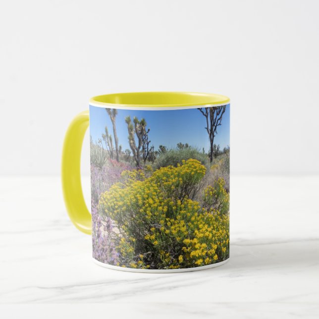 Caneca Parque Nacional Joshua Tree Em Bloom (Frente Esquerda)