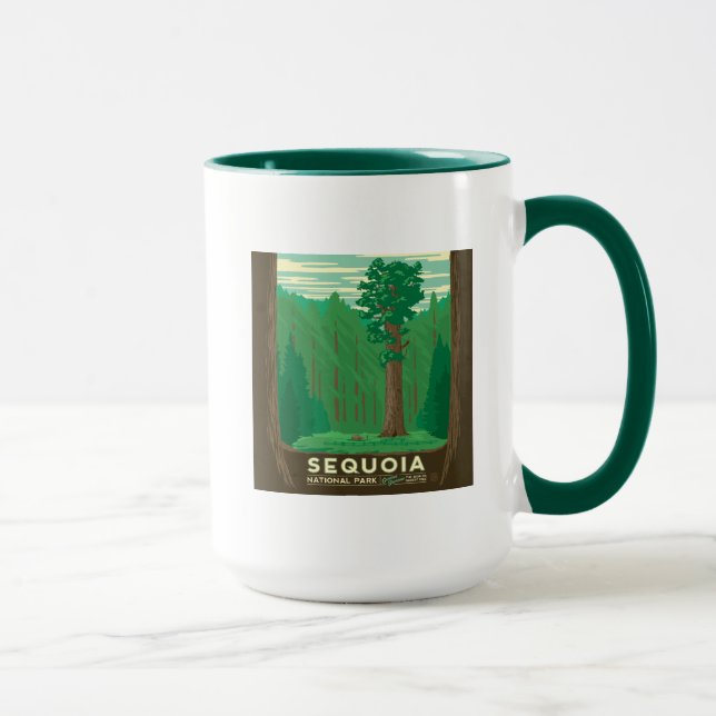 Caneca Parque Nacional Sequoia (Direita)