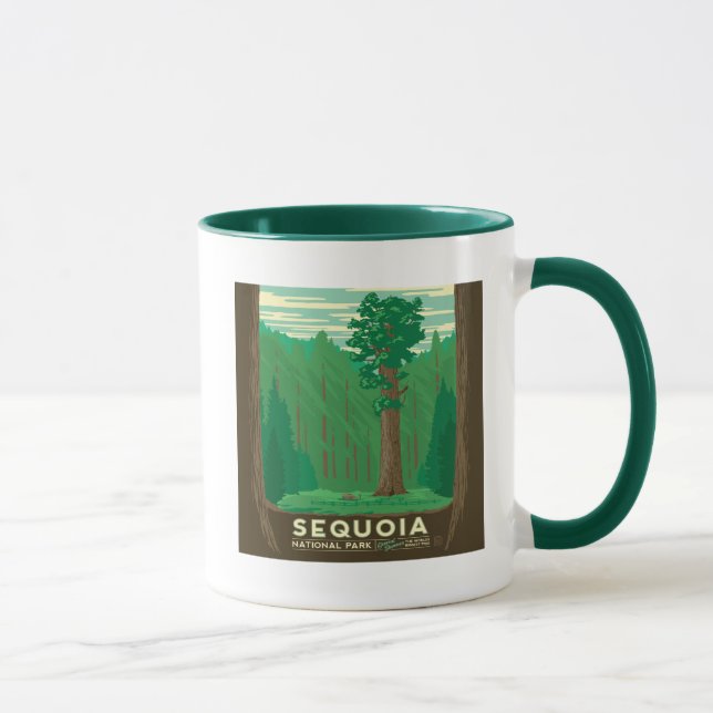Caneca Parque Nacional Sequoia (Direita)