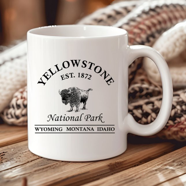 Caneca Parque nacional Yellowstone (Criador carregado)