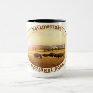 Caneca Parque Nacional Yellowstone Wyoming Montana Idaho