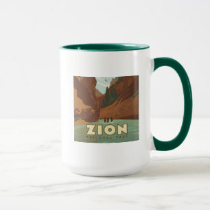 Caneca Parque Nacional Zion   Estreitos