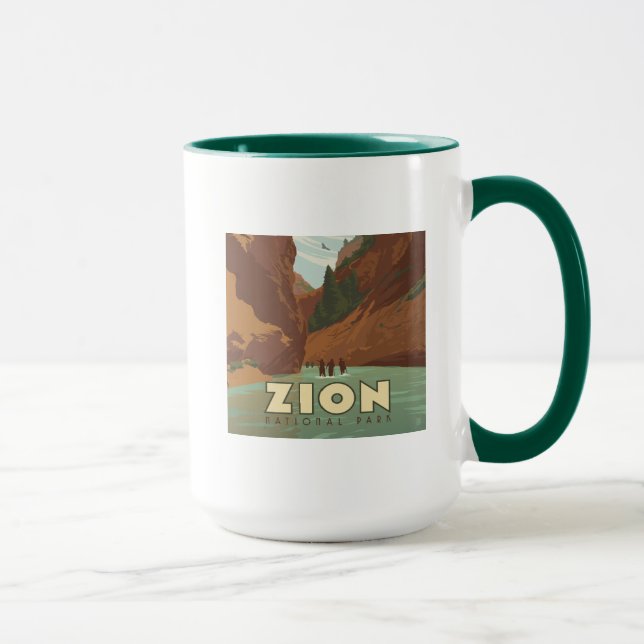 Caneca Parque Nacional Zion | Estreitos (Direita)