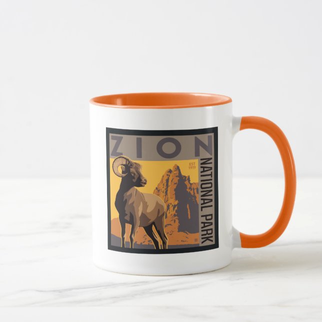 Caneca Parque Nacional Zion | Ram (Direita)