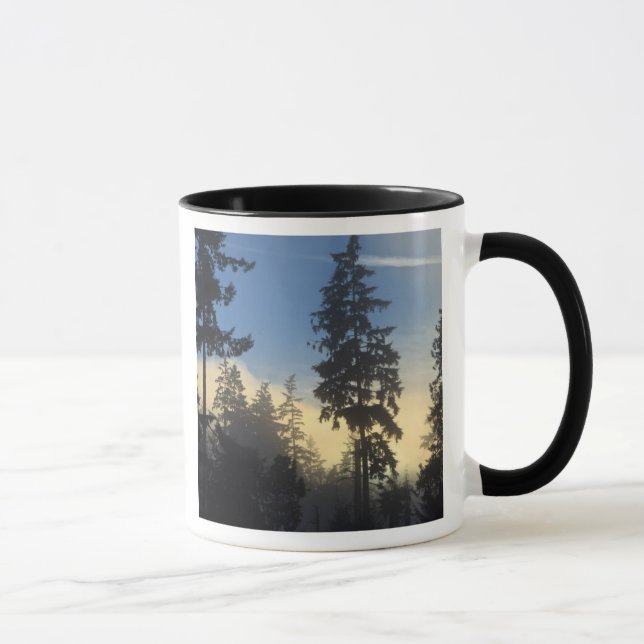 Caneca Parque Stanley, florestas, nevoeiro da camada mari (Direita)