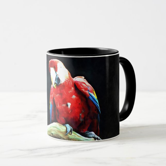 Caneca Parrot Coffee Mugs (Frente Esquerda)