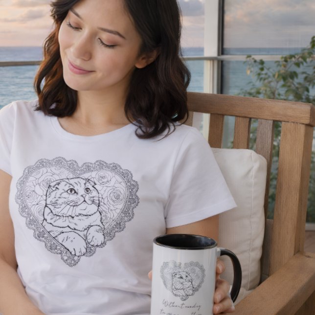 Caneca Parte da Coleção Line Art Ritual (Criador carregado)