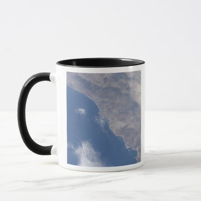 Caneca Parte do sul da Califórnia vista do espaço (Esquerda)